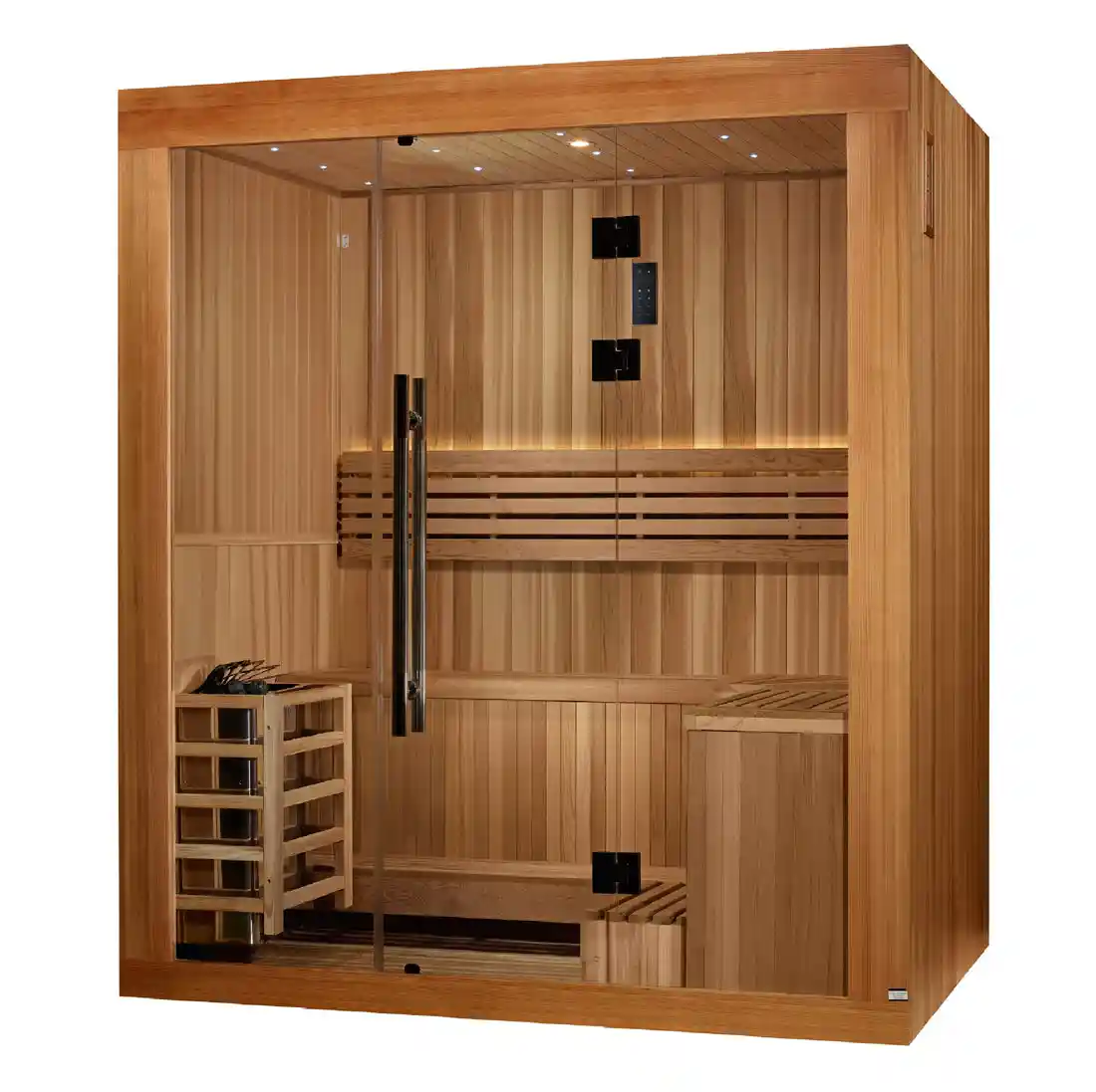 Golden Designs Copenhagen 3 Person Indoor Traditional Sauna