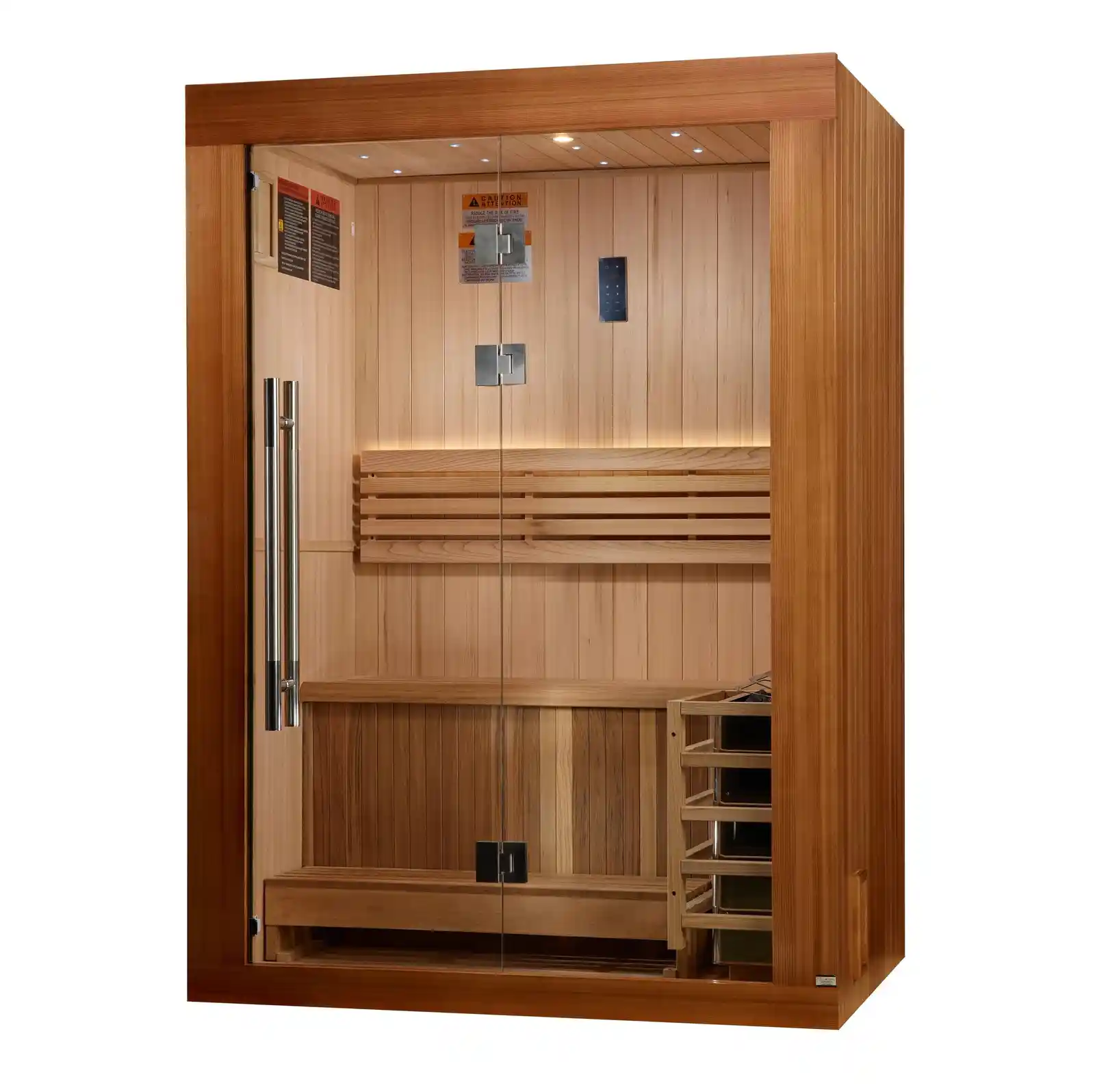 Golden Designs Sundsvall 2 Person Indoor Traditional Sauna