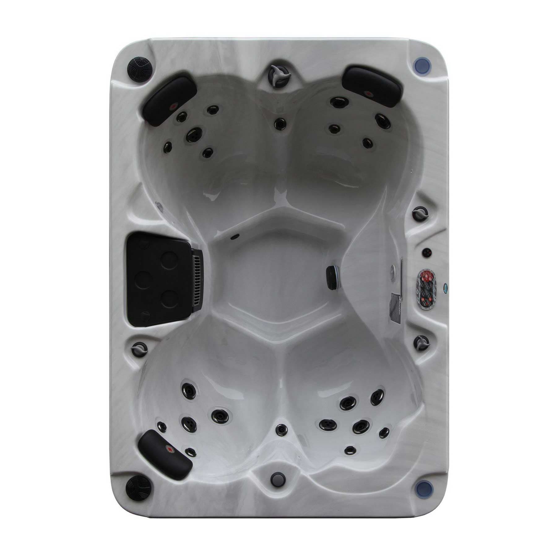 Canadian Spa Calgary 4 Person 24 Jetted 1.5 kW Plug And Play Hot Tub