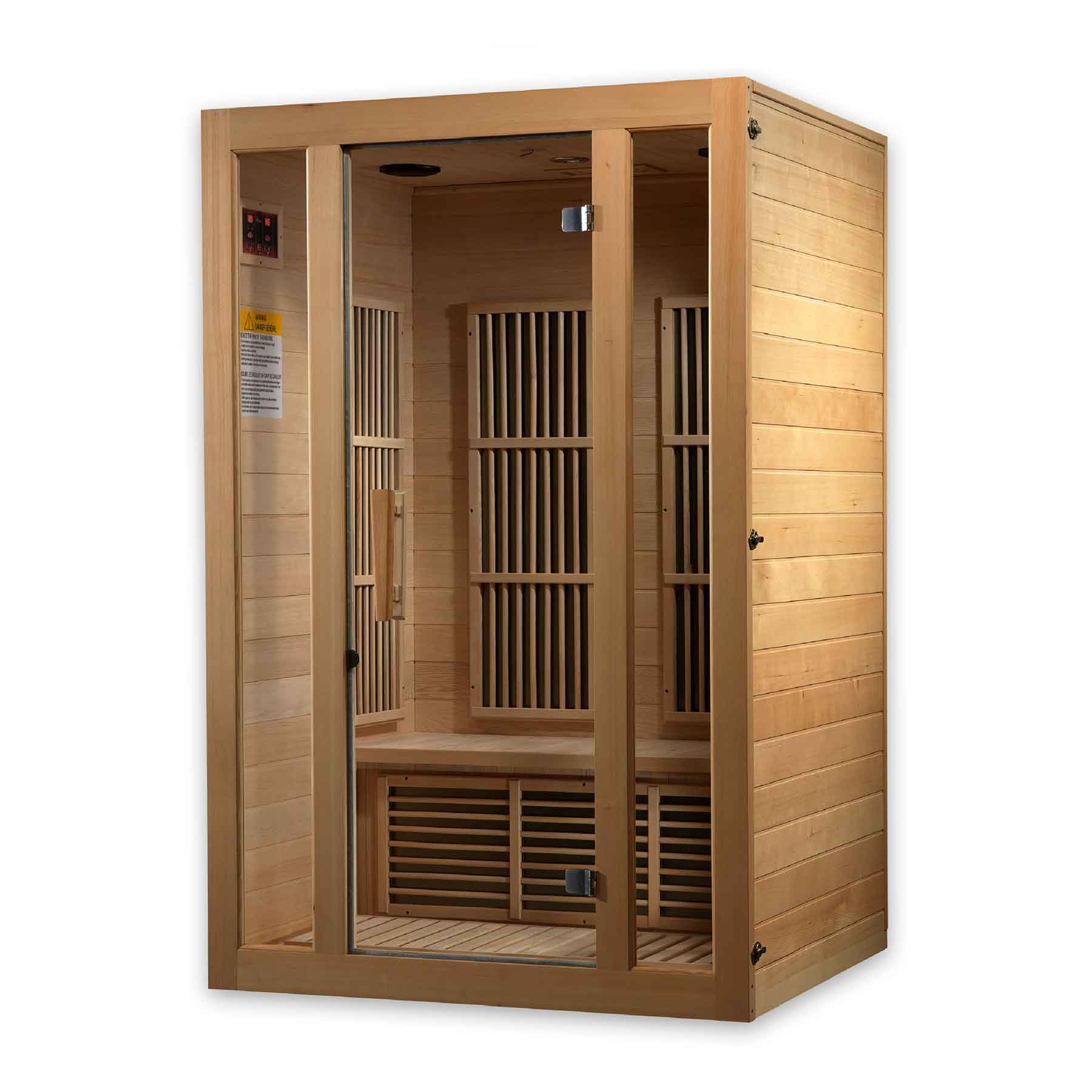 Maxxus Seattle 2 Person 6 Panels Low EMF Indoor FAR Infrared Sauna - Image 1