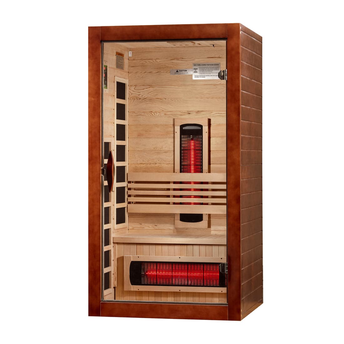 Dynamic Sauna Santorini 1-2 Person Indoor Infrared Sauna