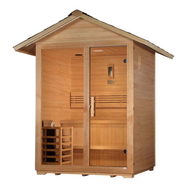 Golden Designs Arlberg 3 Person Outdoor Traditional Sauna