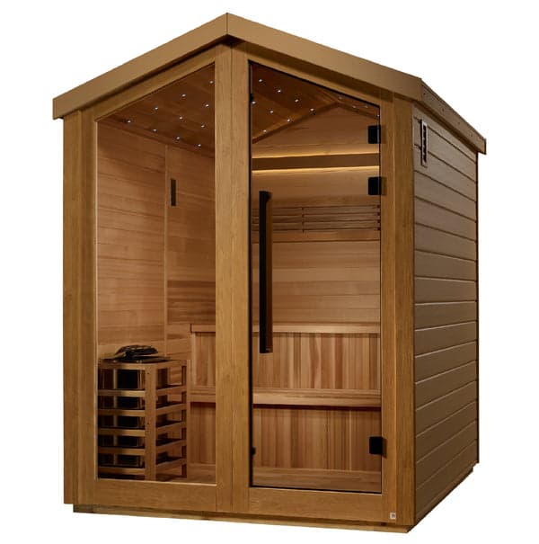 Golden Designs Kaarina 4-6 Person Outdoor Traditional Sauna