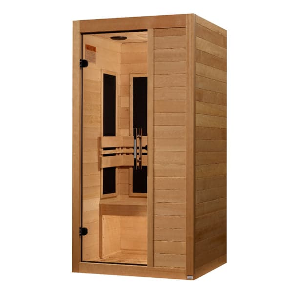 Maxxus Sauna S-Line Ultra Low EMF Hemlock 1 Person Indoor Infrared Sauna