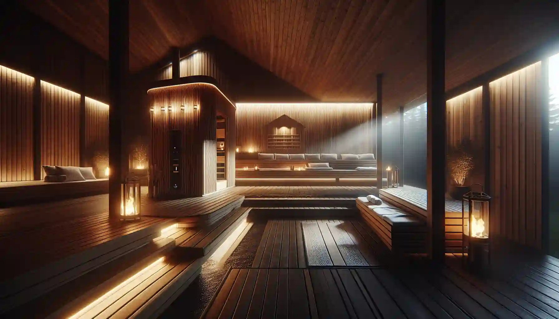 4 Person Outdoor Saunas