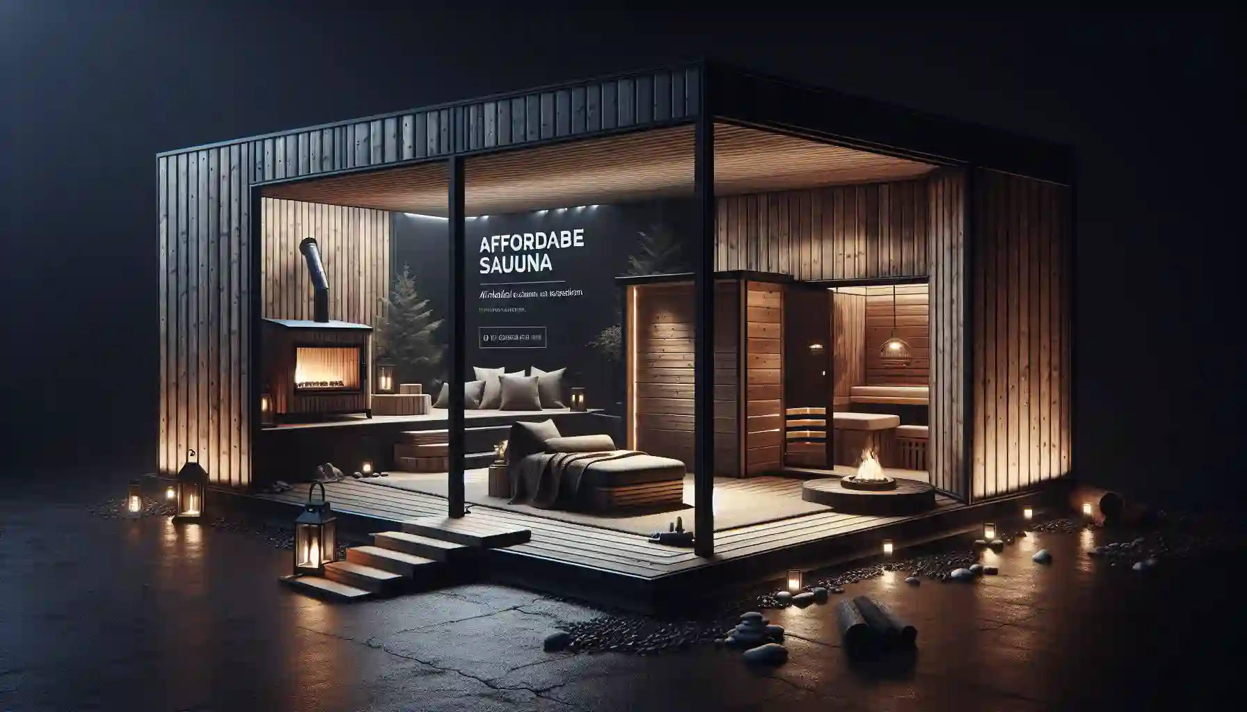 Affordable Outdoor Saunas