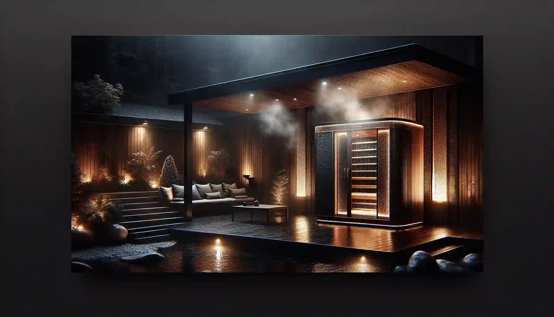 Outdoor Infrared Saunas