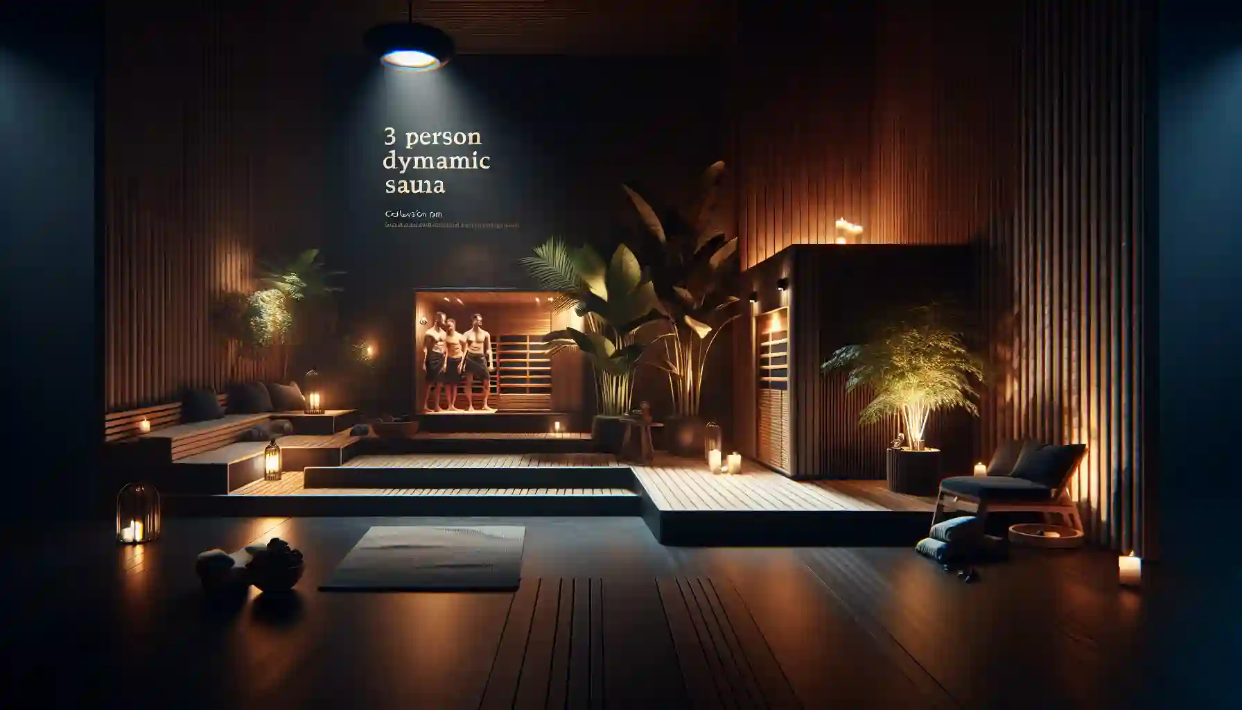3 Person Dynamic Saunas