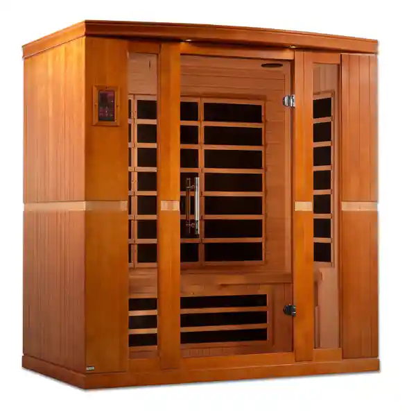 Dynamic Bergamo Elite 4 Person Ultra Low EMF FAR Infrared Indoor Sauna
