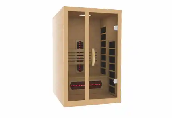 Dynamic Gracia 1-2 Person Full Spectrum Near Zero EMF FAR Infrared Indoor Sauna