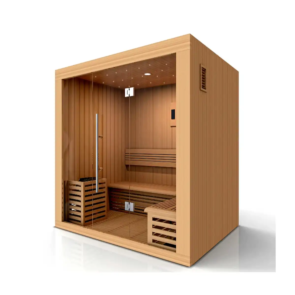 Golden Designs Copenhagen 3 Person  Indoor Traditional Sauna