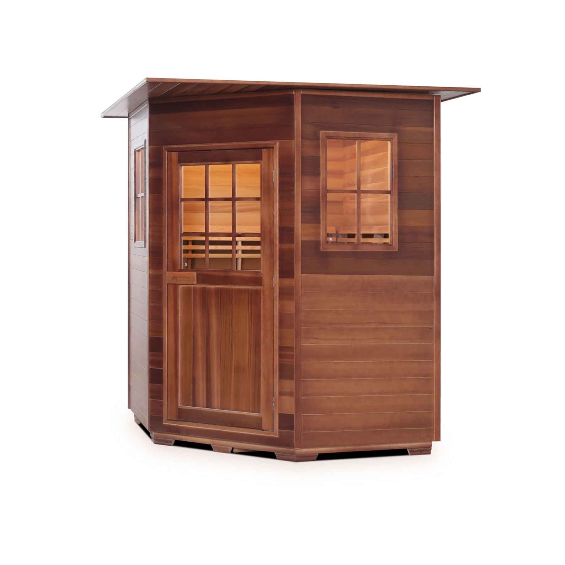 Enlighten Moonlight 4C Cedar Corner Indoor Dry Traditional Sauna