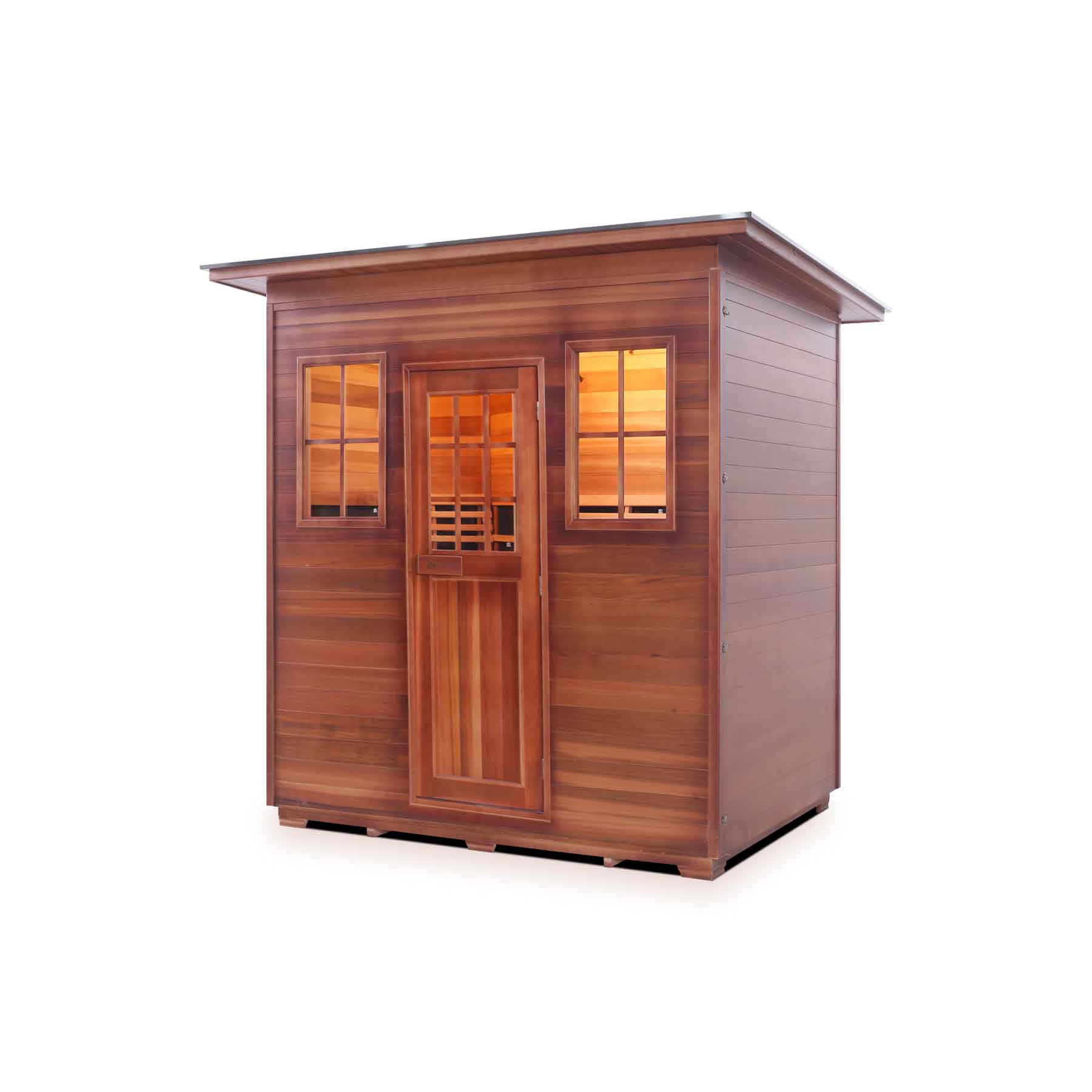 Enlighten Sierra 5 Person Low EMF Outdoor Infrared Sauna