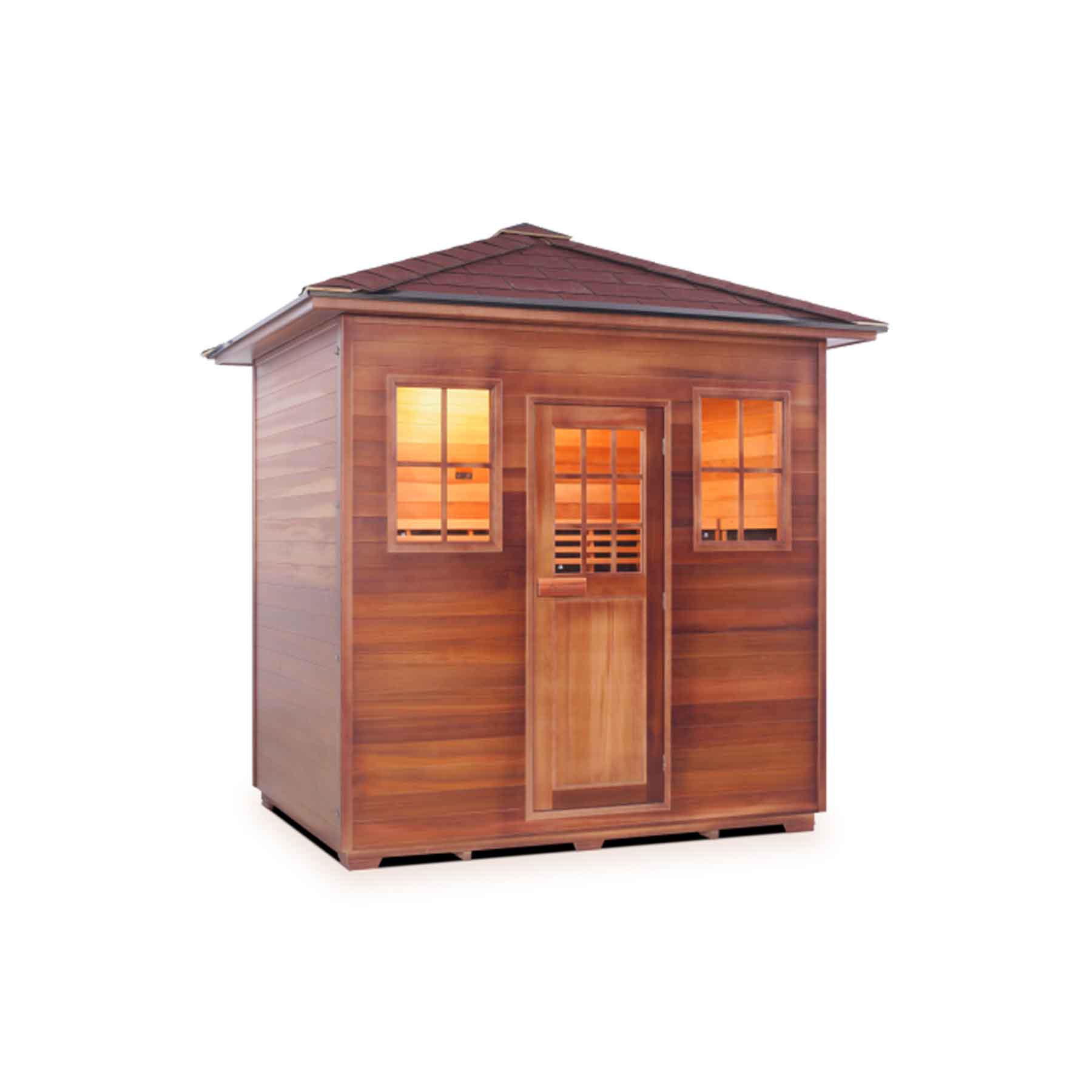 Enlighten Sierra 5 Person Low EMF Outdoor Infrared Sauna
