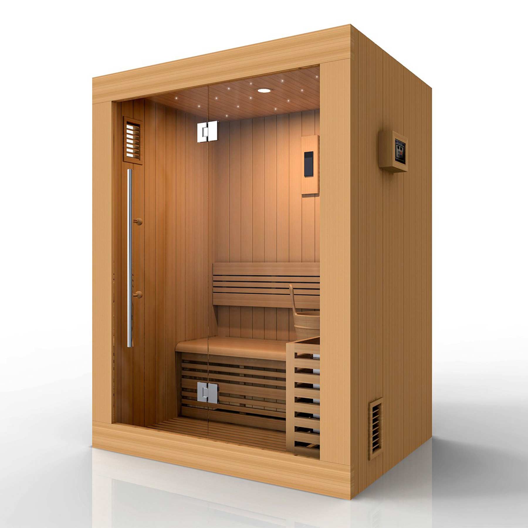 Golden Designs Sundsvall 2 Person  Indoor Traditional Sauna