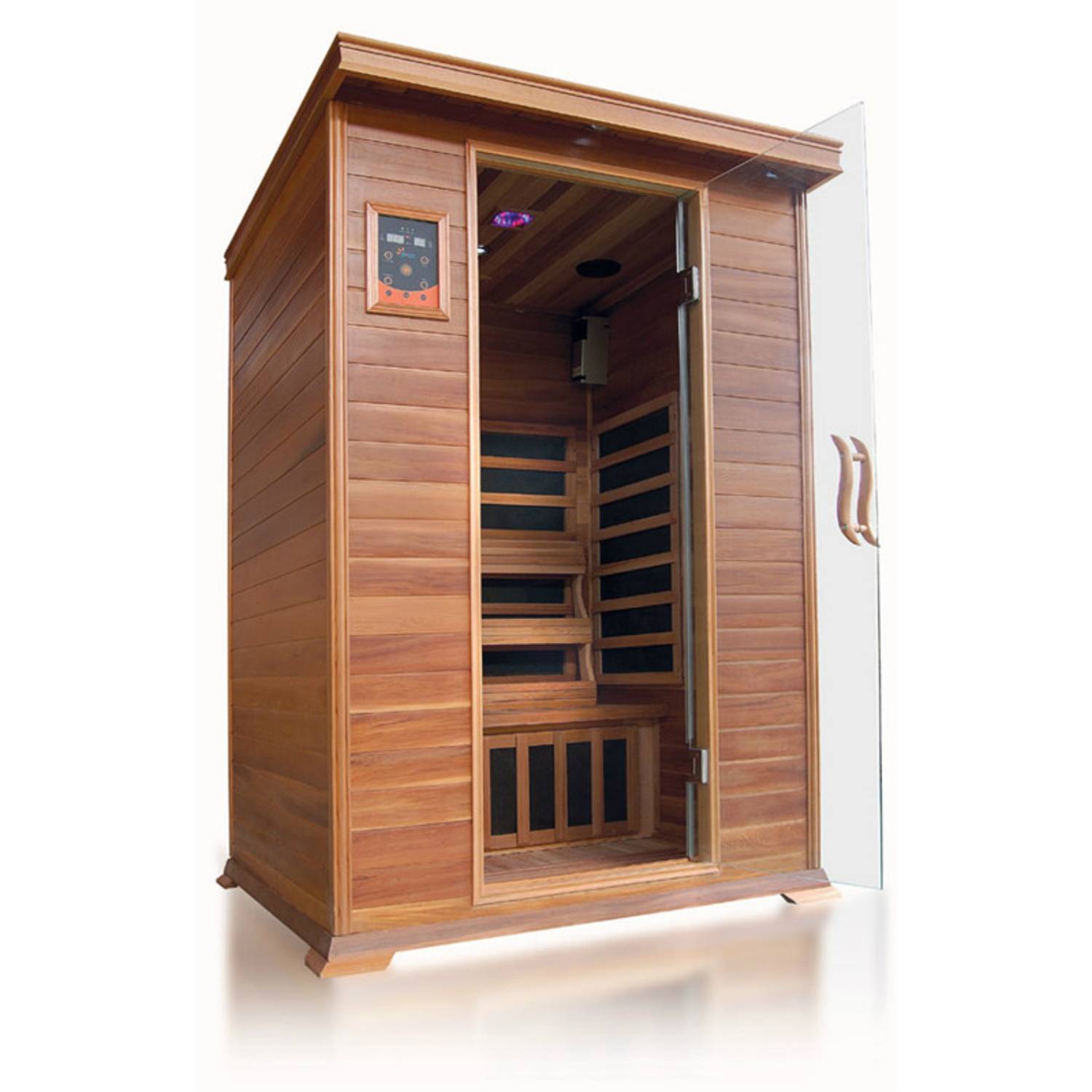 Sunray Sierra 2 Person Nano Cedar Indoor Infrared Sauna