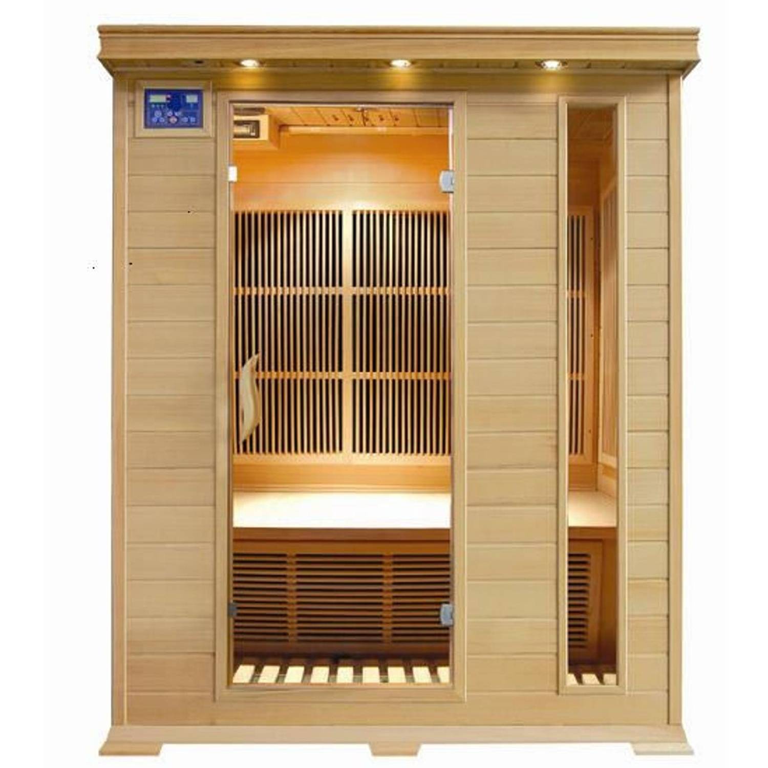 Sunray Aspen 3 Person Nano Hemlock Indoor Infrared Sauna
